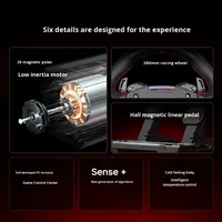 Kit de servocommande à entraînement direct PXN VD 4 Bundle F, volant de course PXN Esports Racing Series pour console de jeu