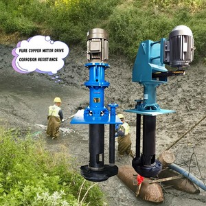 <span class=keywords><strong>Pompe</strong></span> à boue verticale en acier inoxydable 7 kW submersible haute pression, haute résistance à l'usure pour le lavage du charbon et les boues métallurgiques - Product Image 6