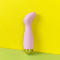 GINYA Wasserdichter Mini-Vibrator Wiederaufladbarer Silikon-Klitoris-Vibrator G-Punkt-Stimulator für Weibliche Brustmassage Sexspielzeug