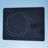 Usine Offre Spéciale 4-6mm noir Cuisinière À Induction En Céramique Plaque de Verre Table De Cuisson En Verre Panneau En Céramique