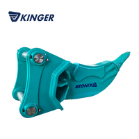 KINGER Ripper vibrant à dent unique pour excavatrice, pour le travail du sol agricole, le nivellement paysager et la manipulation de matériaux de construction