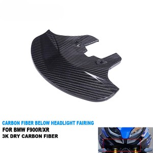 Carenado Inferior de Faro de Fibra de Carbono Seca 3K para Motocicleta F900R F900XR, Modelos 2020-2025 - Product Image 1