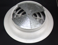 Diffuseur de plafond rond moderne pour extérieur, en aluminium durable, revêtement poudré avec VCD - Offre Spéciale