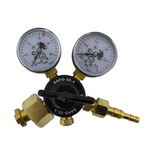 ตัวปรับแรงดัน CO2 WQ 2.525Mpa แบบสองขั้นตอน พร้อมเกจวัด สำหรับงานเชื่อม - Product Image 2