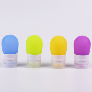 Travel sub-bottling silicone inverted <b>bottle</b> color <b>empty</b> <b>bottle</b> soft ml shampoo lotion travel set - Product Image 4