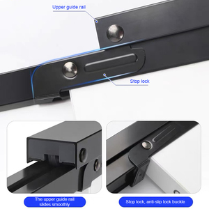 Escabeau pliant multifonctionnel <span class=keywords><strong>2</strong></span> <span class=keywords><strong>marches</strong></span> pour adultes, léger, compact, sûr, étroit, robuste, facile à ranger - Product Image 3