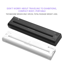 Nouveau ATS886 Mini Imprimante De Tatouage Sans Fil Machine Bluetooth Modèle Imprimante De Transfert De Tatouage Pochoir De Tatouage Copieur Thermique Machine