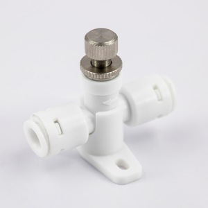 Bán buôn 1/4 TEE hình dạng nước nhựa kiểm soát dòng chảy van Công Đoàn kết nối van đẩy trong ống kết nối - Product Image 2