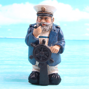 Decorazione creativa da tavolo per la casa con decorazione personalizzata in resina <span class=keywords><strong>Navy</strong></span> capitan Sailor 3D scultura decorazione - Product Image 5