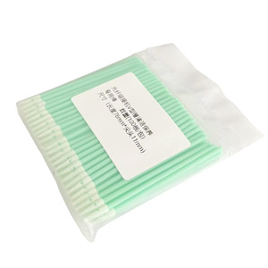 Stylo rouge à lèvres en coton-tige spécial Rainure en forme de V Lumière optique Outil électrique Machine de nettoyage à fibres optiques pour utilisation FTTH - Product Image 1