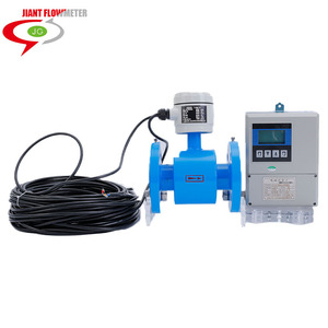 Jiant 4-20mA hiển thị kỹ thuật số nước biển lưu lượng kế riêng biệt lưu lượng kế điện từ - Product Image 1