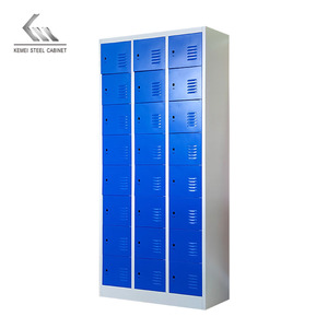 Armoire en acier à 24 portes Armoire de rangement en fer Armoire métallique KD Armoire de rangement en métal Home School Gym Vestiaire - Product Image 5