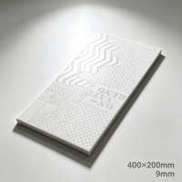 Carreaux muraux graphiques modernes 400x200mm en porcelaine brillante, motif mosaïque chevron, carreaux décoratifs pour café, bureau, mur d'accentuation