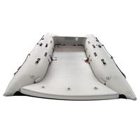 Offre Spéciale Catamaran 4 personne Gonflable PVC PONTON bateau De Pêche Petit dériveur OEM