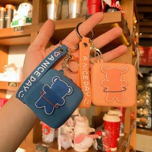 2022 Christmas Gift Hottest Sale Relieve Stress Bubble Push Toy <b>Keychain</b> PVC Mini Silicone Coin Purse for Kids Student - Product Image 2