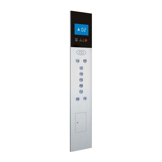 Modern Hotel Elevator Electric Lift Component Operation Button Panel COP&LOP Stainless Steel Durable