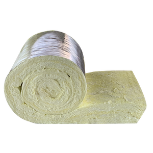 Rouleaux d'isolation <span class=keywords><strong>de</strong></span> toiture en <span class=keywords><strong>laine</strong></span> <span class=keywords><strong>de</strong></span> verre haute densité avec revêtement en feuille pour économie d'énergie et protection thermique des hangars argentyens - Product Image 1
