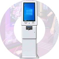 Игровой киоск UNISPOT UAM-S02 с выдачей призов, световая панель, аппарат для выдачи билетов Genmega ATM, оборудование Pyramid Sentry Steel 9+