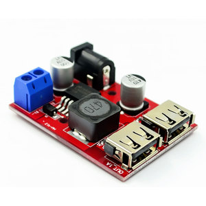 ตัวแปลงไฟ DC-DC 9V 12V 24V 36V เป็น 5V ปรับแรงดันไฟฟ้าลง 3A พร้อมพอร์ต USB สำหรับรถยนต์ พลังงานแสงอาทิตย์ และอุปกรณ์อิเล็กทรอนิกส์ - Product Image 1