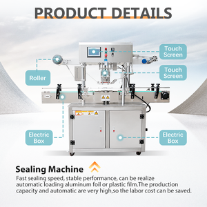 Línea de producción de máquina de sellado y llenado de gránulos para botellas de plástico, alimentos enlatados, granos de café, arroz, cereales - Product Image 4