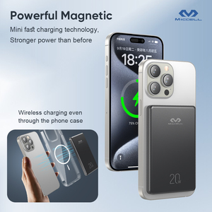 Miccell magnetico Wireless ricarica PD20W Ultra sottile impermeabile portatile Power Bank per il telefono - Product Image 6