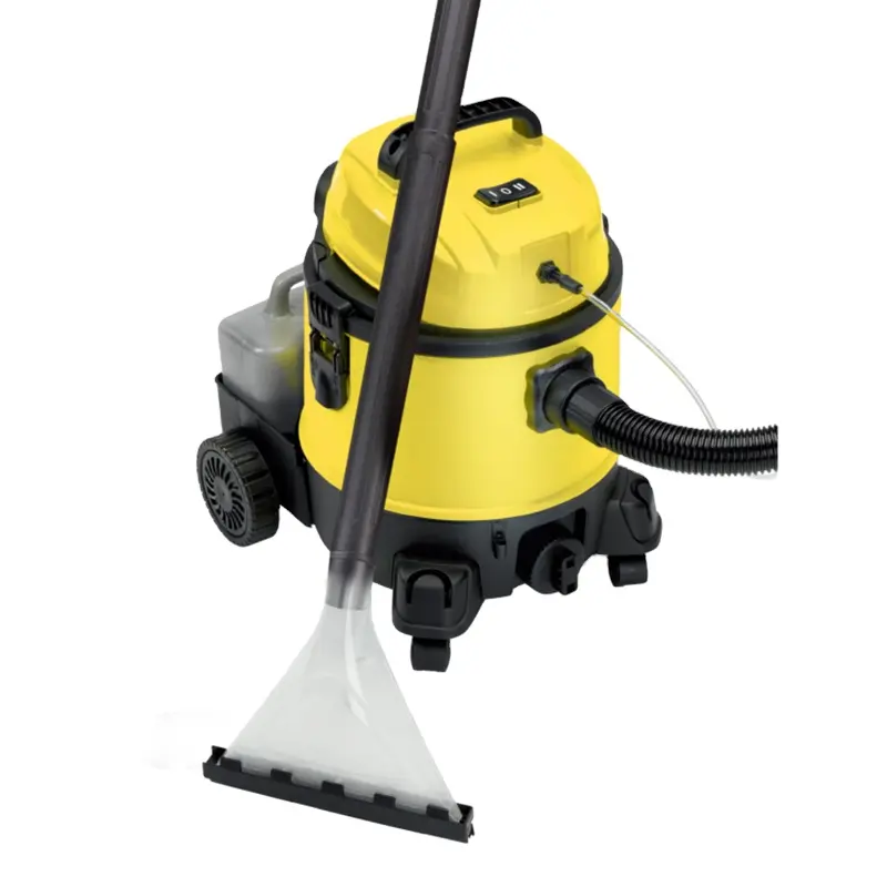 Multifunctional handheld upright canister car manual steam wet washing shampoo floor carpet dry vacuum cleaner machine
