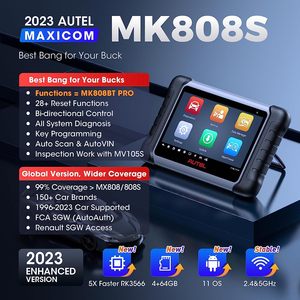 เครื่องวิเคราะห์เครื่องยนต์รถยนต์ OBD2 รุ่น Maxicom Mk808S ปี 2023 ใหม่ - Product Image 1