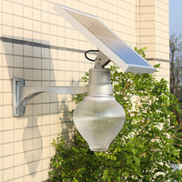 Éclairage de jardin LED, lampes solaires pour allées, lampes murales solaires LED, lampadaires solaires étanches, lampes solaires de rue pour extérieur