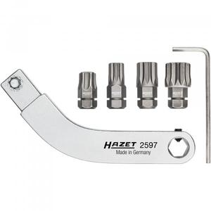 Hazet-ชุดบานพับประตู2597 2/5 (5ชิ้น) -ตัว4000896242122 EAN และแผ่นโลหะ - Product Image 1