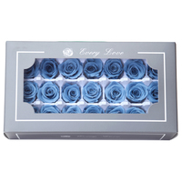 Mini-têtes de roses éternelles préservées naturelles de 2-3 cm pour mariage, décoration DIY et événements spéciaux