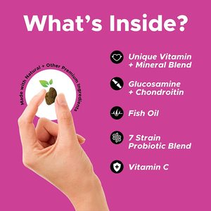 天然10合1狗多维生素氨基葡萄糖益生菌欧米茄软骨素鱼油过敏免疫宠物保健品OEM ODM - Product Image 6