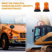 DC 12V LED Blitzlicht Blinklicht Universal Not leuchte für LKWs und Autos Stilvolles Flash Beacon Autozubehör