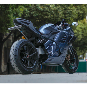 Moto Elettrica Sportiva da Corsa 8000W, Tensione 72V, Velocità Massima 150km/h, Modello Panigale Shawloong DUGADIS - Product Image 3