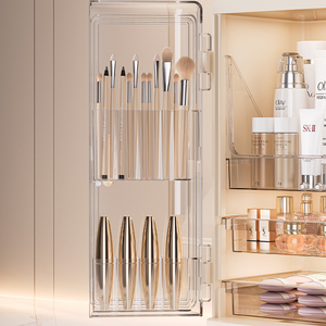 New loại ngăn kéo trong suốt trang điểm lưu trữ hộp mỹ phẩm tổ chức nhựa máy tính để bàn tổ chức cho trang điểm lưu trữ - Product Image 3