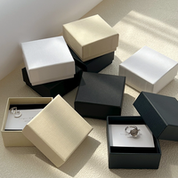 Emballage cadeau élégant pour bijoux Shengcan avec logo personnalisé pour boucles d'oreilles, bagues, colliers, boîte en papier