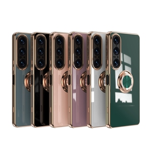 Étui de protection en TPU souple galvanisé 6D avec anneau de support de béquille Étui de téléphone portable pour <span class=keywords><strong>Sony</strong></span> <span class=keywords><strong>Xperia</strong></span> <span class=keywords><strong>1</strong></span> VII Couverture arrière - Product Image 6