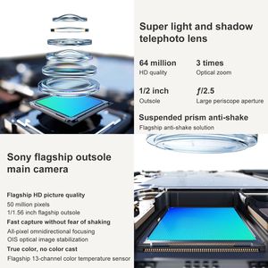 โทรศัพท์มือถือ <span class=keywords><strong>OPPO</strong></span> <span class=keywords><strong>Reno10</strong></span> Pro+ 5G ของแท้ ความจุ 16GB+256GB กล้อง 64MP หน้าจอ 6.74 นิ้ว ระบบปฏิบัติการ Android 13 รองรับ 5G - Product Image 2