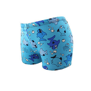 Trajes de baño para bebés con estampados de dibujos animados, protección solar de secado rápido para niños pequeños y niños, tela de punto unisex - Product Image 3