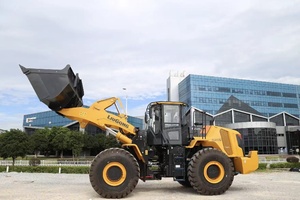 Chargeuse sur pneus robuste jaune 870H, modèle 2022, capacité de charge nominale de 7 tonnes, moteur Cummins, équipement de construction d'occasion MOOG - Product Image 3