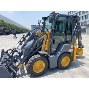 Chargeuse-pelleteuse neuve officielle de 0,7 tonne XC8-S0750, chargeuse sur pneus, profondeur de creusement, mini-chargeuse avec une capacité de godet de 0,36 m³ - Product Image 5