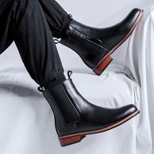 Botas Nuevas de Trabajo con Punta en Pico para Hombre - Product Image 1