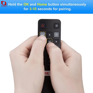 Remote TV Model Campuran RC802V untuk TCL Smart TV Fungsi IR atau Suara Netflix YouTube Kontrol Mudah Pengganti Remote Kontrol - Product Image 2