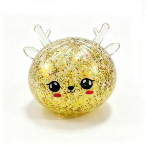Juguete Blandito de Ciervo Navideño de Subida Lenta, Juguete Antiestrés Sensorial, Lindo Juguete Blandito para Aliviar el Estrés, Regalos Navideños - Product Image 5