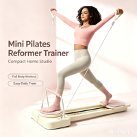 Planche de glisse pliable pour entraînement abdominal, des jambes, des fessiers et du tronc, pour la maison et le studio de Pilates