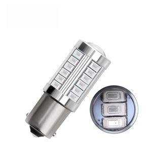 Nueva Bombilla LED Strobe 1157 5630 33smd para Auto, Luces de Freno, Lámpara Diurna Blanca, Roja, Ámbar, Luz Ambiental, Foco LED 12V 36W - Product Image 4
