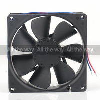 Ventilateur de refroidissement axial 3414 N à faible bruit, 12V 48V DC24V 96mA 2.3W AC EC 9025 90X90X25MM 9CM, grand volume d'air, 2 fils, roulement à billes