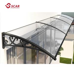 Cubierta de Vidrio <span class=keywords><strong>para</strong></span> Patio Exterior, Toldo de Aluminio <span class=keywords><strong>para</strong></span> Balcón, Terraza, Patio, Techo, <span class=keywords><strong>para</strong></span> Glazen Overkapping - Product Image 2