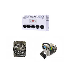 Kit Universal de Aire Acondicionado Oculto, Compresor, Condensador, Evaporador, 12V 24V, Aire Acondicionado para Camión, Calefactor de Estacionamiento - Product Image 2