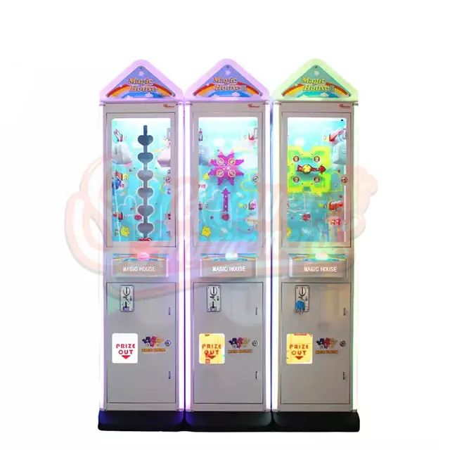 Coin operated amusement prize game machine push win gift arcade game machine