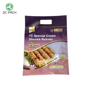 3 bên con dấu dây kéo túi nhựa độ ẩm bằng chứng PET + PE tay dài xử lý cho thực phẩm gia vị nước sốt Kẹo Cà Phê bao bì lưu trữ - Product Image 4